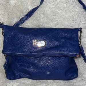 ❤️Blue Leather Crossbody Bag